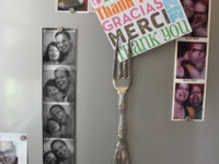 poopscape Fork Memo Magnet